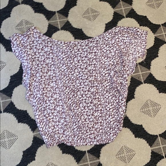 Floral crop top - Picture 2 of 6